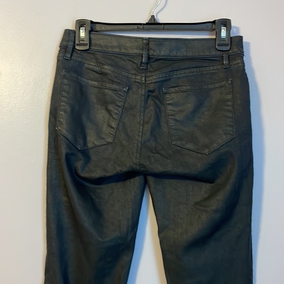 Lou & Gray Modern Skinny Ankle Coated Denim Jeans size 0/25 Zipper Ankle - Picture 11 of 16